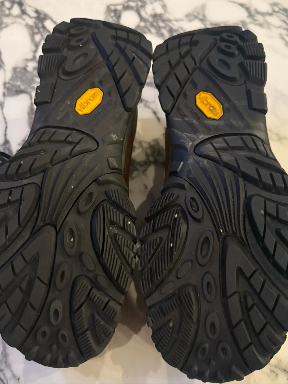 Merrell Moab Adventure Lace Waterproof Hiking Shoes Brown Men's Size 8.5